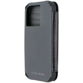 Case-Mate Wallet Folio Leather Case for MagSafe for iPhone 14 Pro - Black