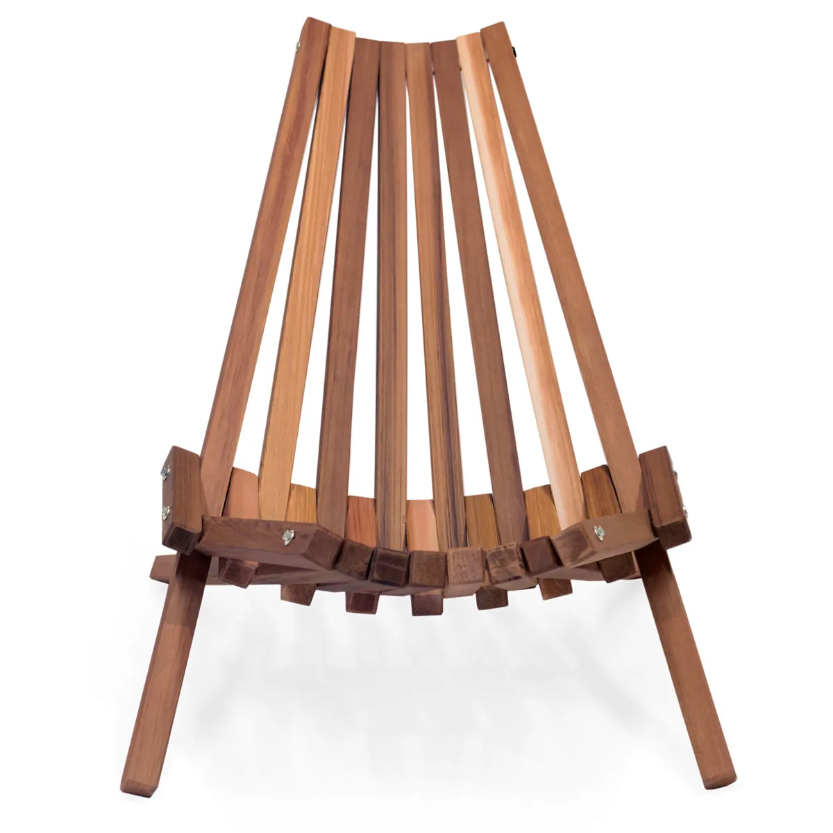 Cedar Stick Chair - Handcrafted In Canada With Rot Resistant, Untreated, Western Red Cedar.