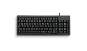 CHERRY XS G84-5200 COMPACT KEYBOARD, Corded, USB/PS2, Black, (QWERTY - UK)