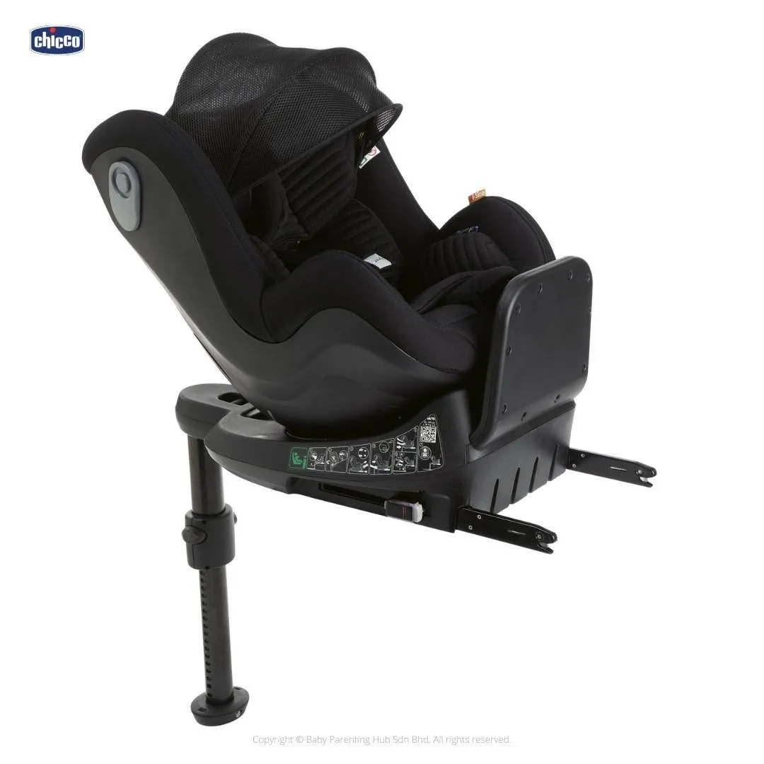 Chicco Seat2Fit Air i-Size (Black Air) Newborn - Approx 4 yrs