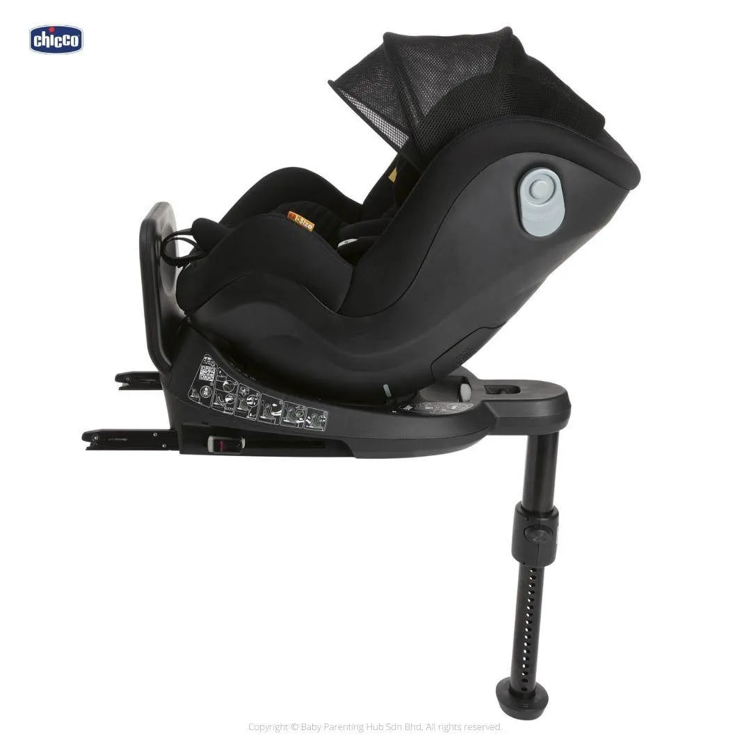 Chicco Seat2Fit Air i-Size (Black Air) Newborn - Approx 4 yrs