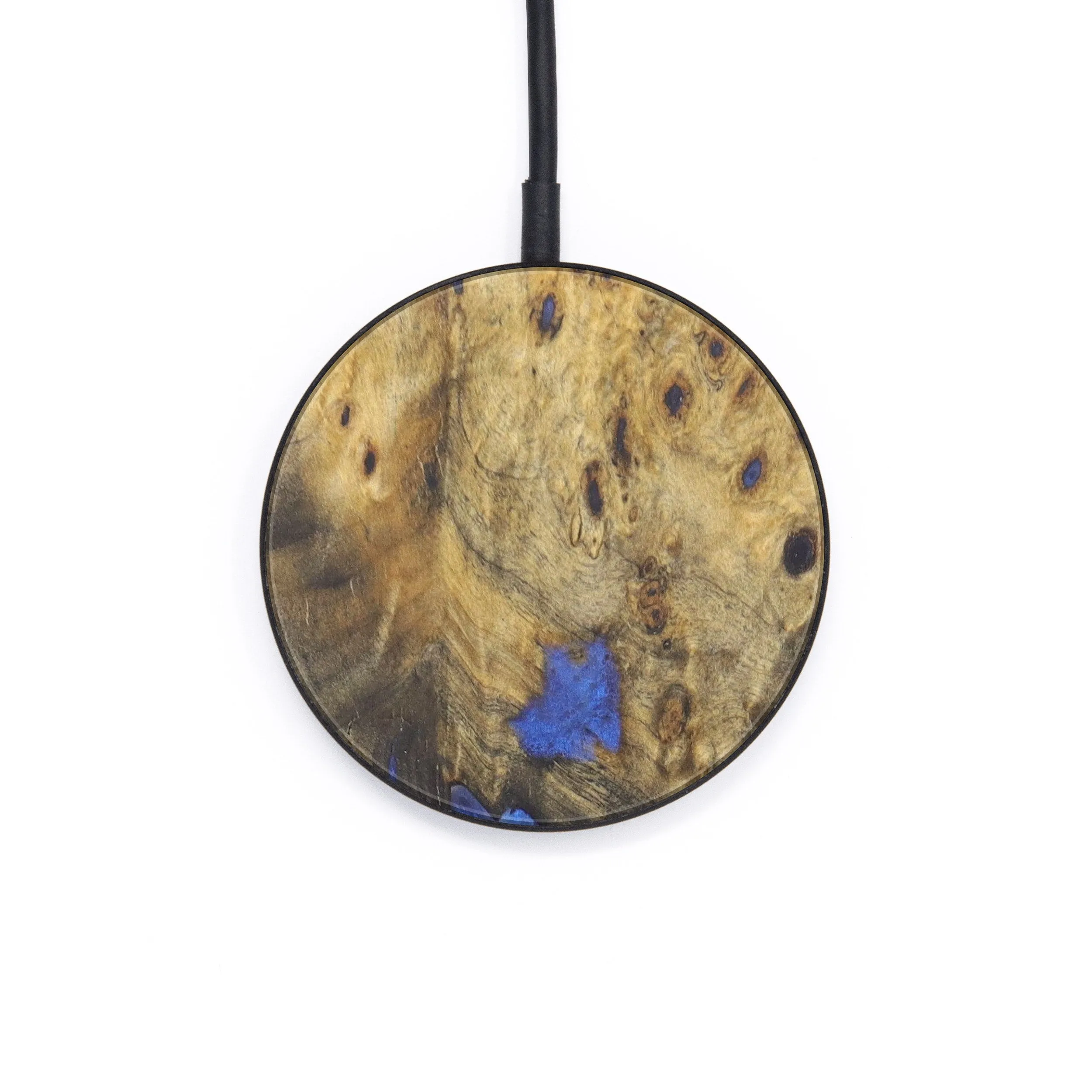 Circle Burl Wood Wireless Charger - Ashely (Buckeye Burl, 606931)