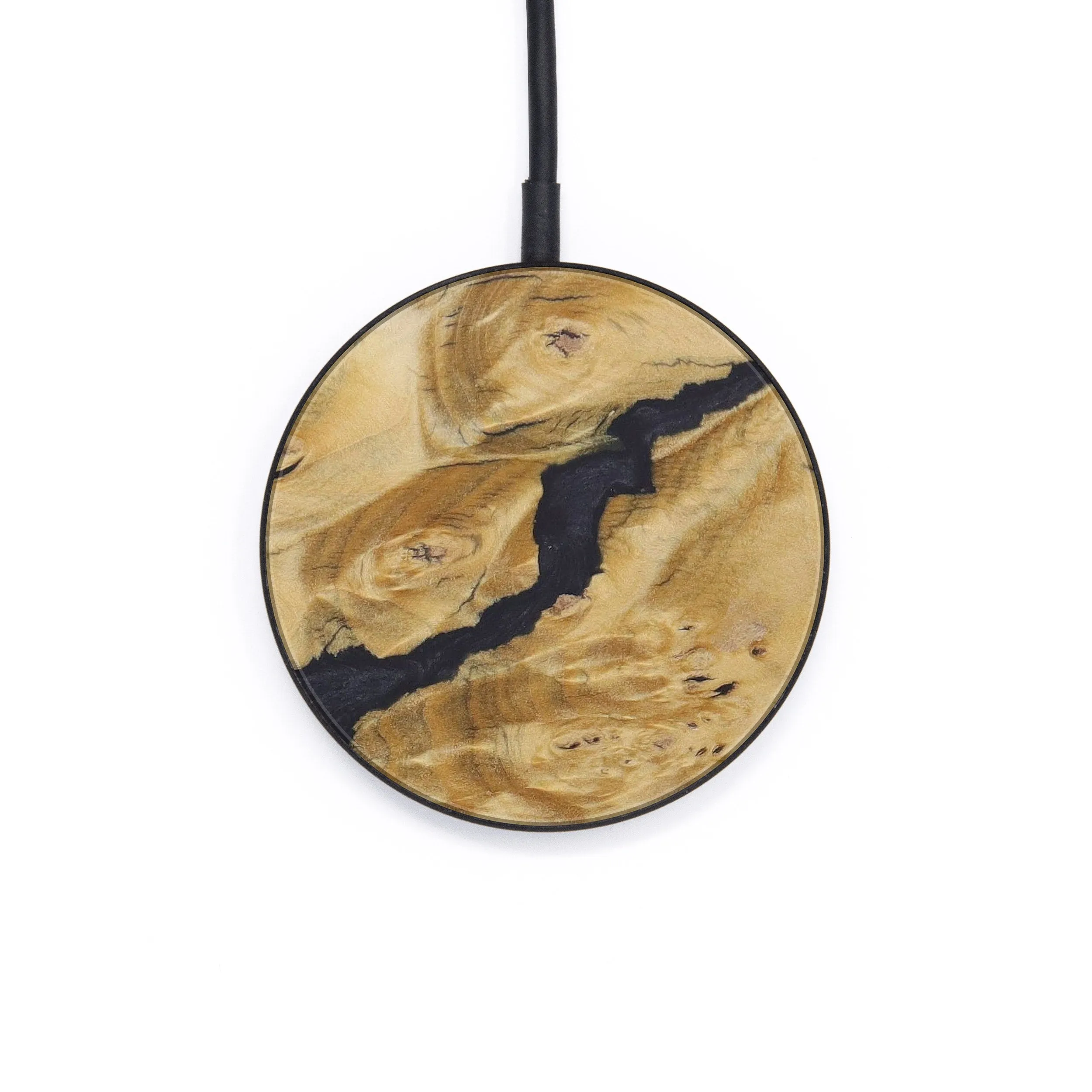 Circle Burl Wood Wireless Charger - Pension (Buckeye Burl, 588967)