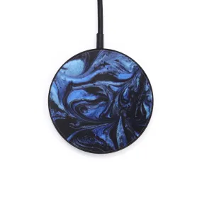 Circle ResinArt Wireless Charger - Jeramy (Dark Blue, 611789)