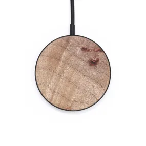 Circle Wood Resin Wireless Charger - Adrian (Wood Burl, 691823)