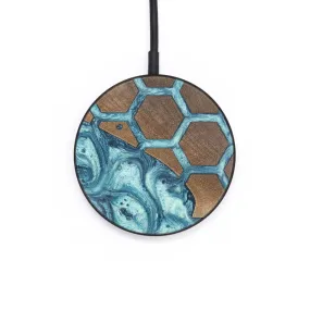 Circle Wood Resin Wireless Charger - Briella (Pattern, 701917)