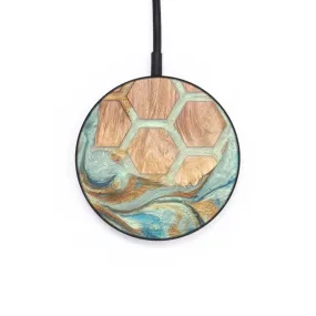 Circle Wood Resin Wireless Charger - Brinley (Pattern, 684586)