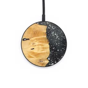 Circle Wood Resin Wireless Charger - Bruce (Cosmos, 694987)