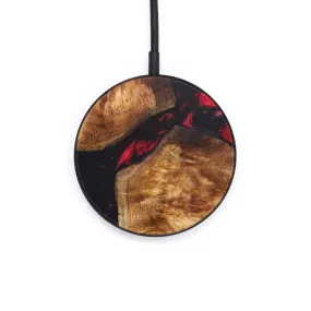 Circle Wood Resin Wireless Charger - Cambree (Red, 627667)