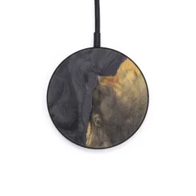 Circle Wood Resin Wireless Charger - Casimir (Black & White, 626704)