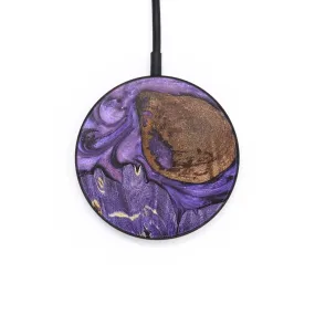 Circle Wood Resin Wireless Charger - Colson (Purple, 681904)