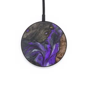 Circle Wood Resin Wireless Charger - Darla (Purple, 715786)