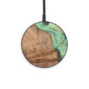 Circle Wood Resin Wireless Charger - Daxton (Cosmos, 687821)