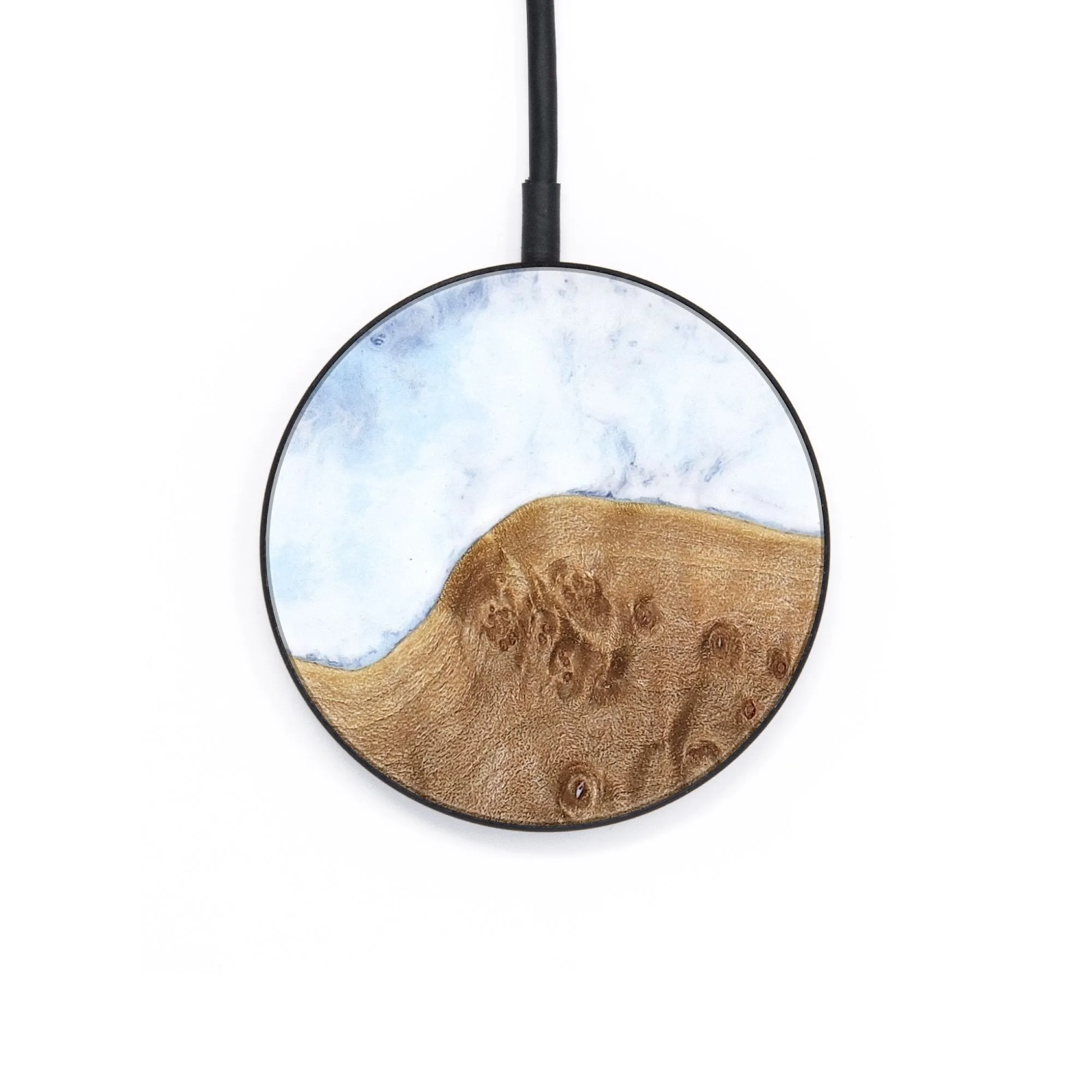 Circle Wood Wireless Charger - Candace (Coastal, 739738)