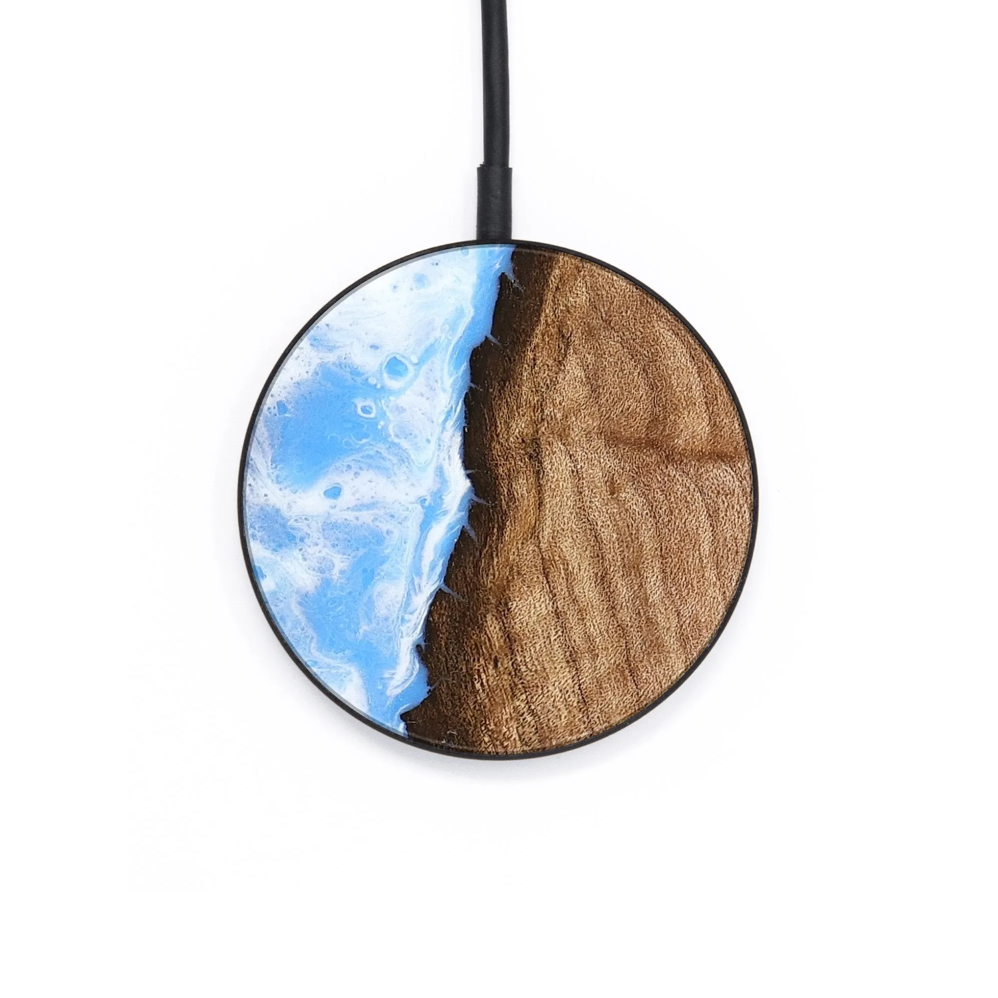 Circle Wood Wireless Charger - Carson (Coastal, 732721)