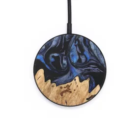 Circle Wood Wireless Charger - Dasi (Blue, 732980)