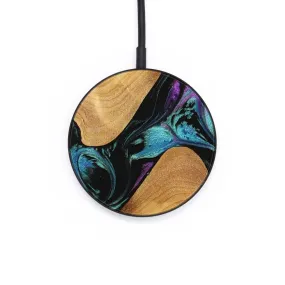 Circle Wood Wireless Charger - Elmar (Blue, 738352)