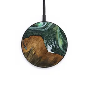 Circle Wood Wireless Charger - Jeralee (Green, 738189)