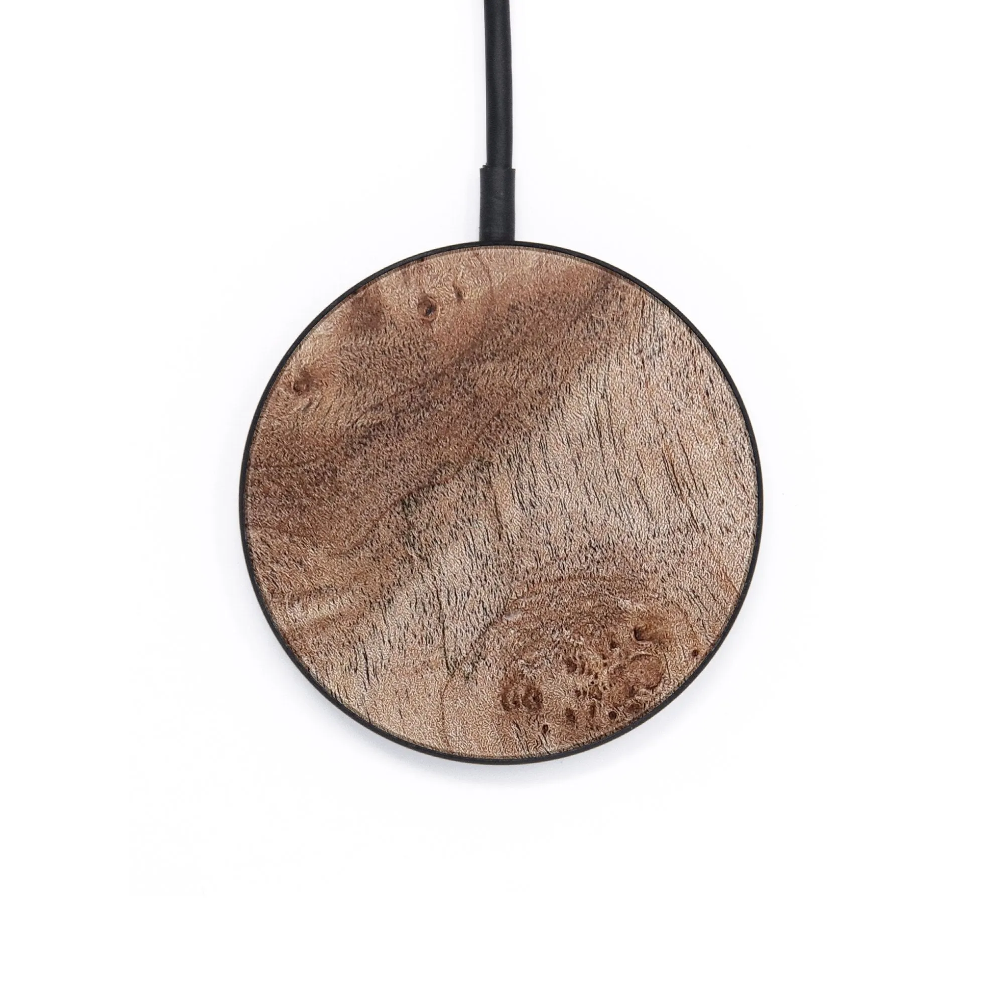 Circle Wood Wireless Charger - Juniper (Wood Burl, 726590)