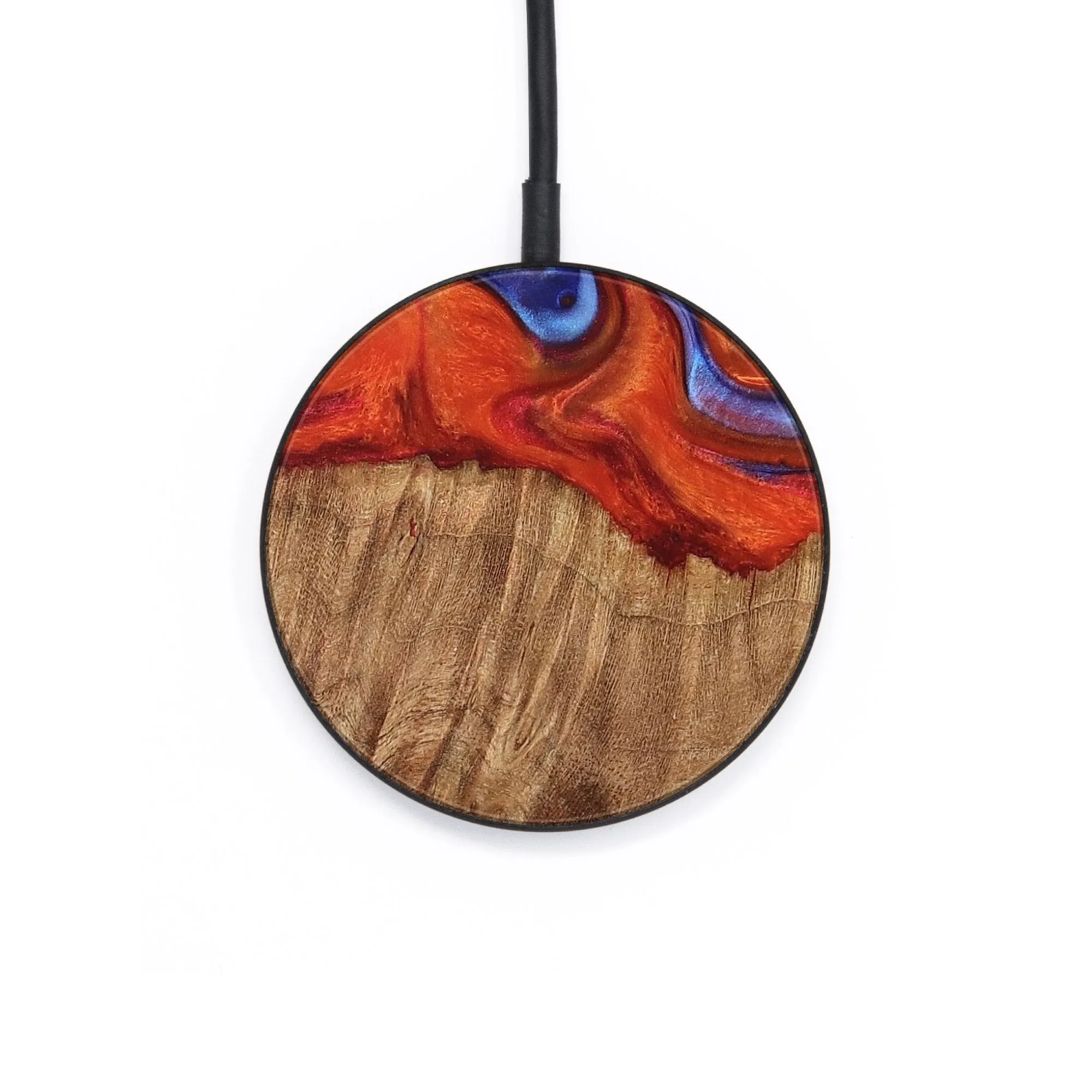 Circle Wood Wireless Charger - Marlies (Fire & Ice, 736801)