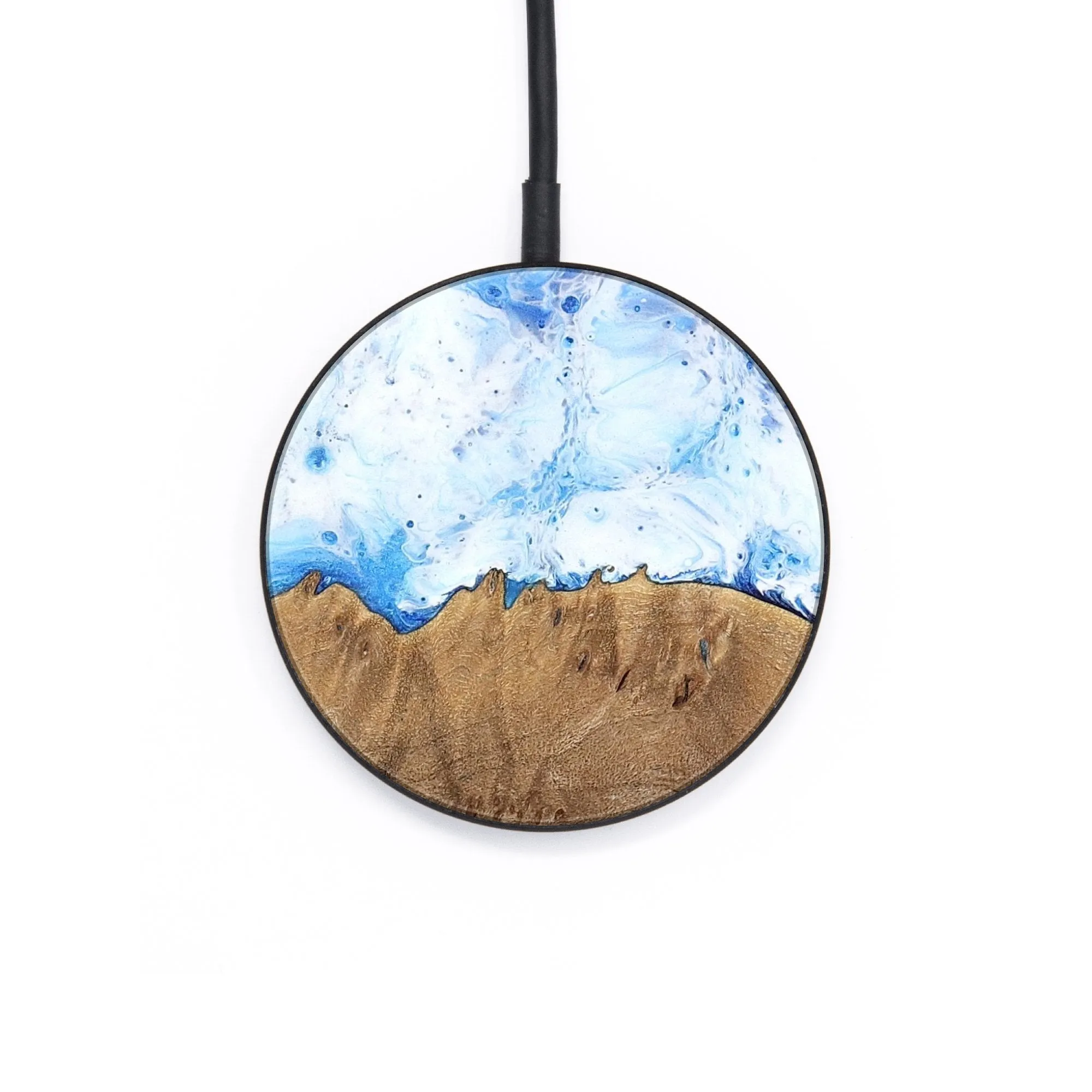 Circle Wood Wireless Charger - Vernita (Coastal, 742317)