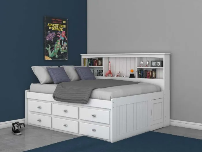 Claire Full Size Storage Bed