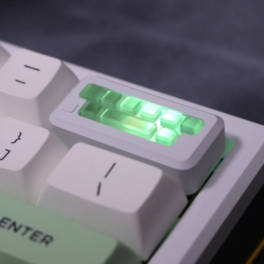 [CLOSED][GB]  Cary X F0T1 Novelty VE C11 Keycap aluminium white black backlit