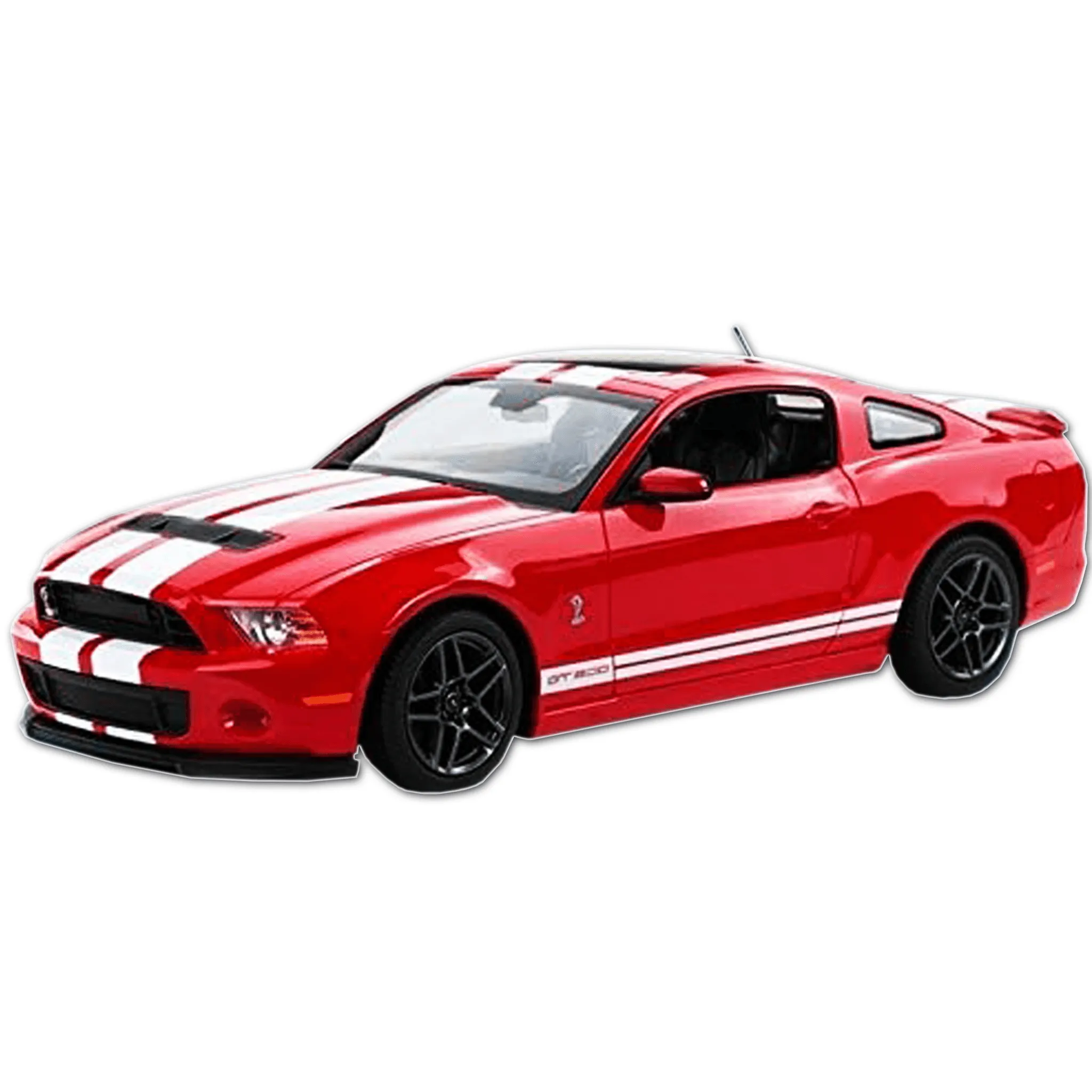 Collectible Ford Shelby GT500 Scale 1:14 with Lights and Remote Control - Red or Blue