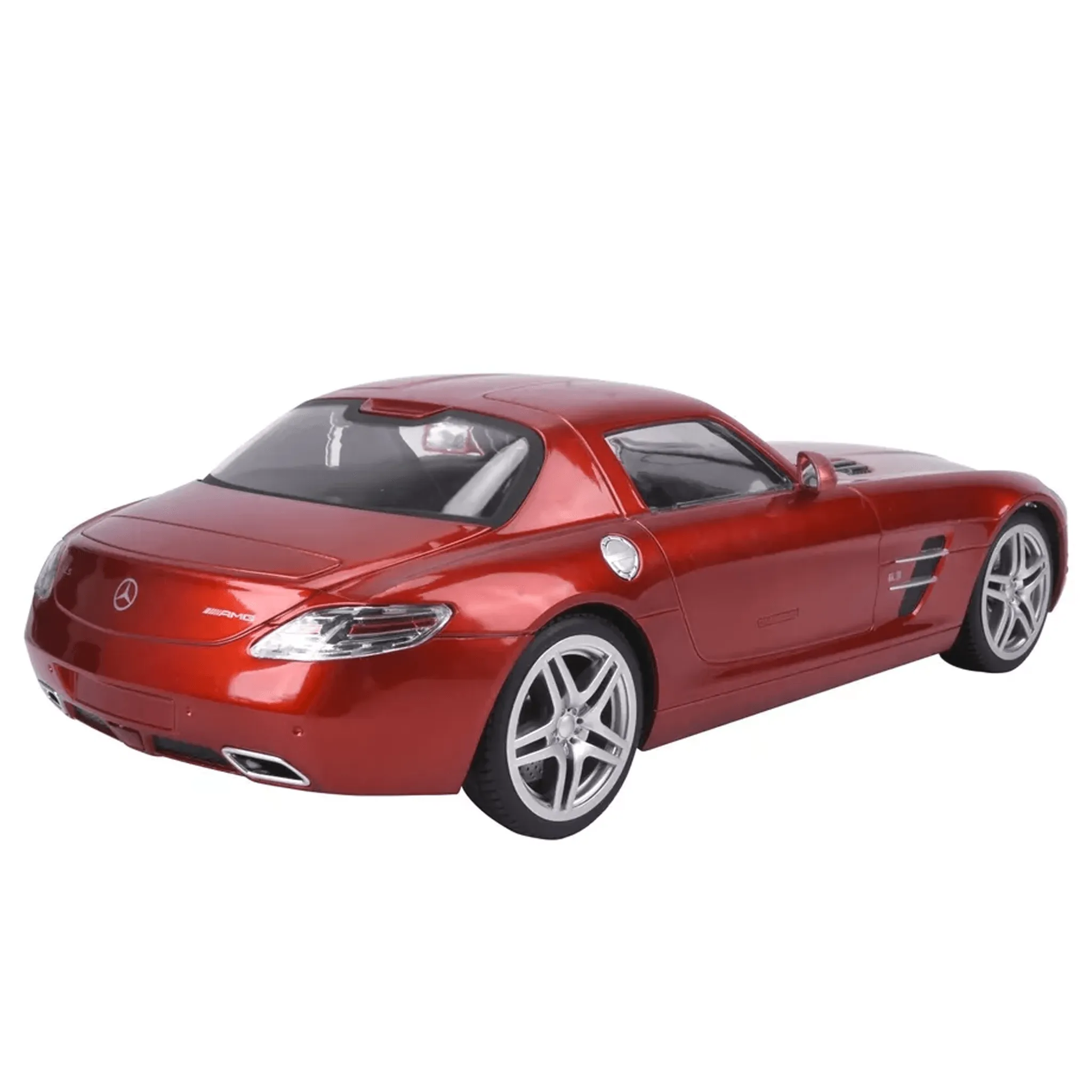 Collectible Red Mercedes Benz Scale 1:14 with Lights and Remote Control - Model SLS AMG