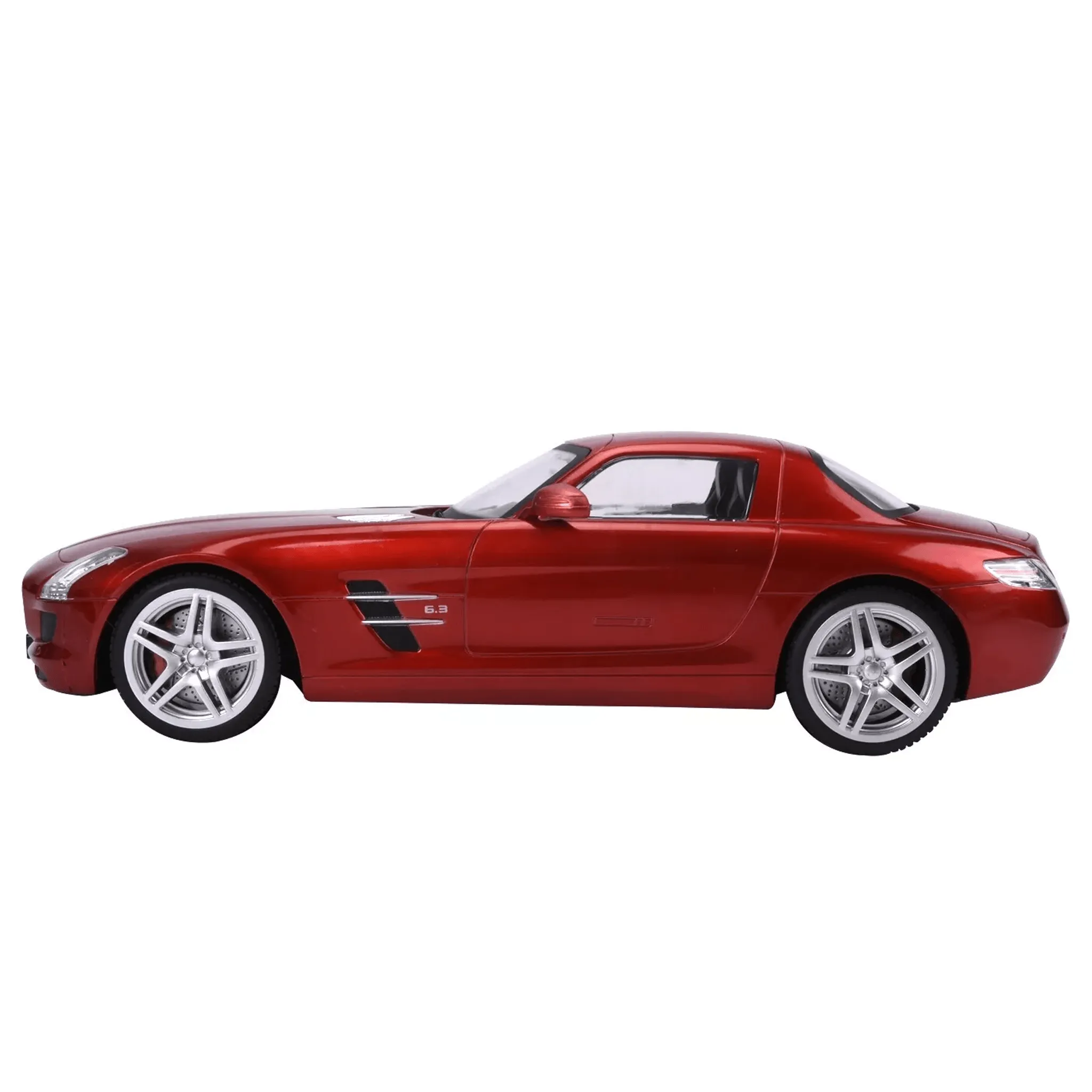 Collectible Red Mercedes Benz Scale 1:14 with Lights and Remote Control - Model SLS AMG