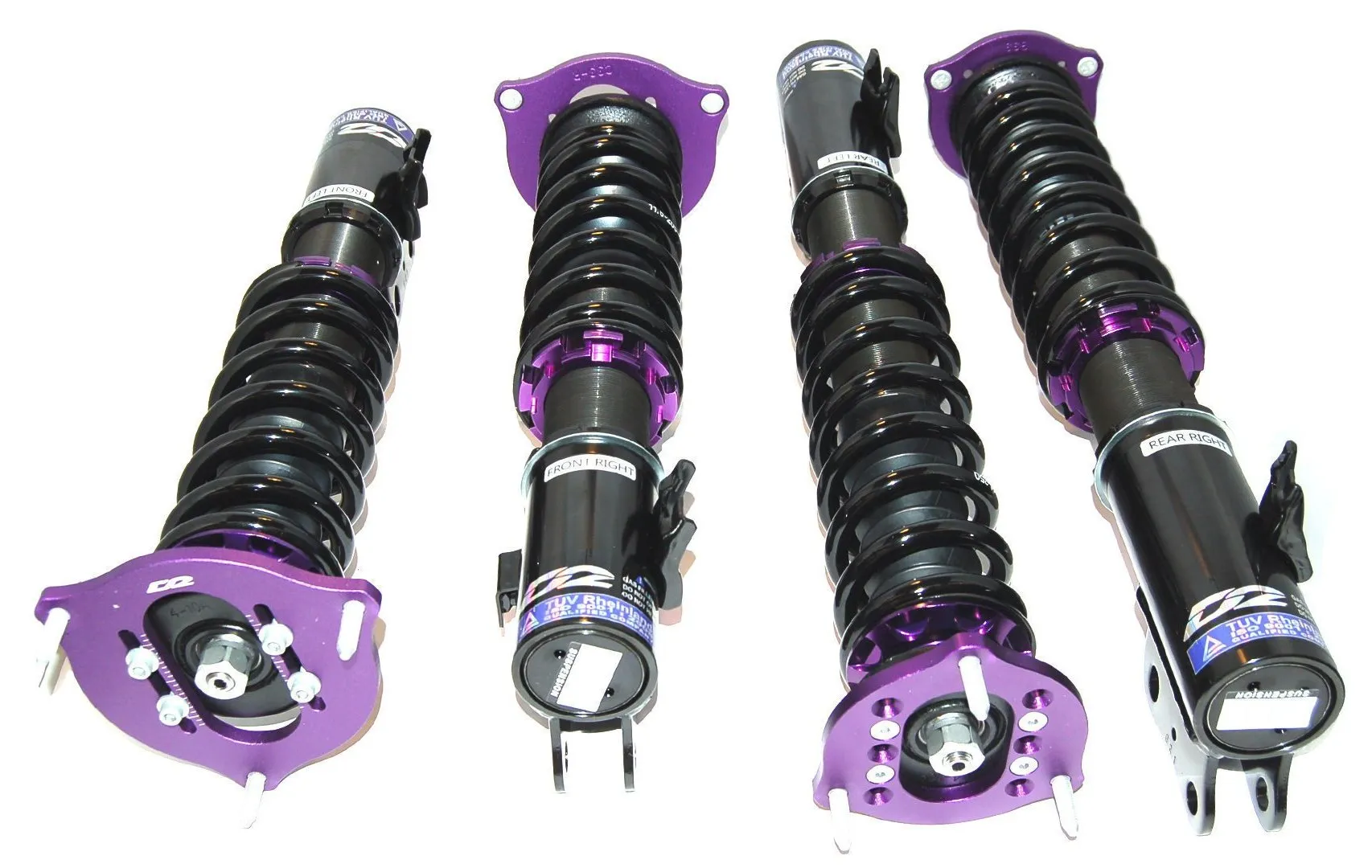 D2 Racing RS Coilovers Ford Probe (1988-1992) w/ Front Camber Plates