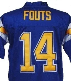 Dan Fouts San Diego Chargers Throwback Football Jersey