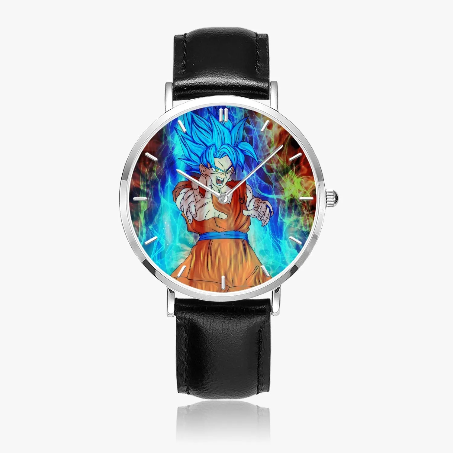 DBZ-Store Epic Goku Super Saiyan God Blue SSGSS Power Aura Watch