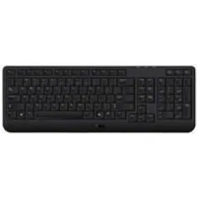 Dell Keyboard, External, Usb, French, 105 Keys, Black, Windows 8