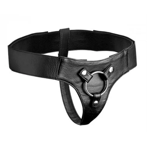 Domina Adjustable Wide Band Strap on Harness