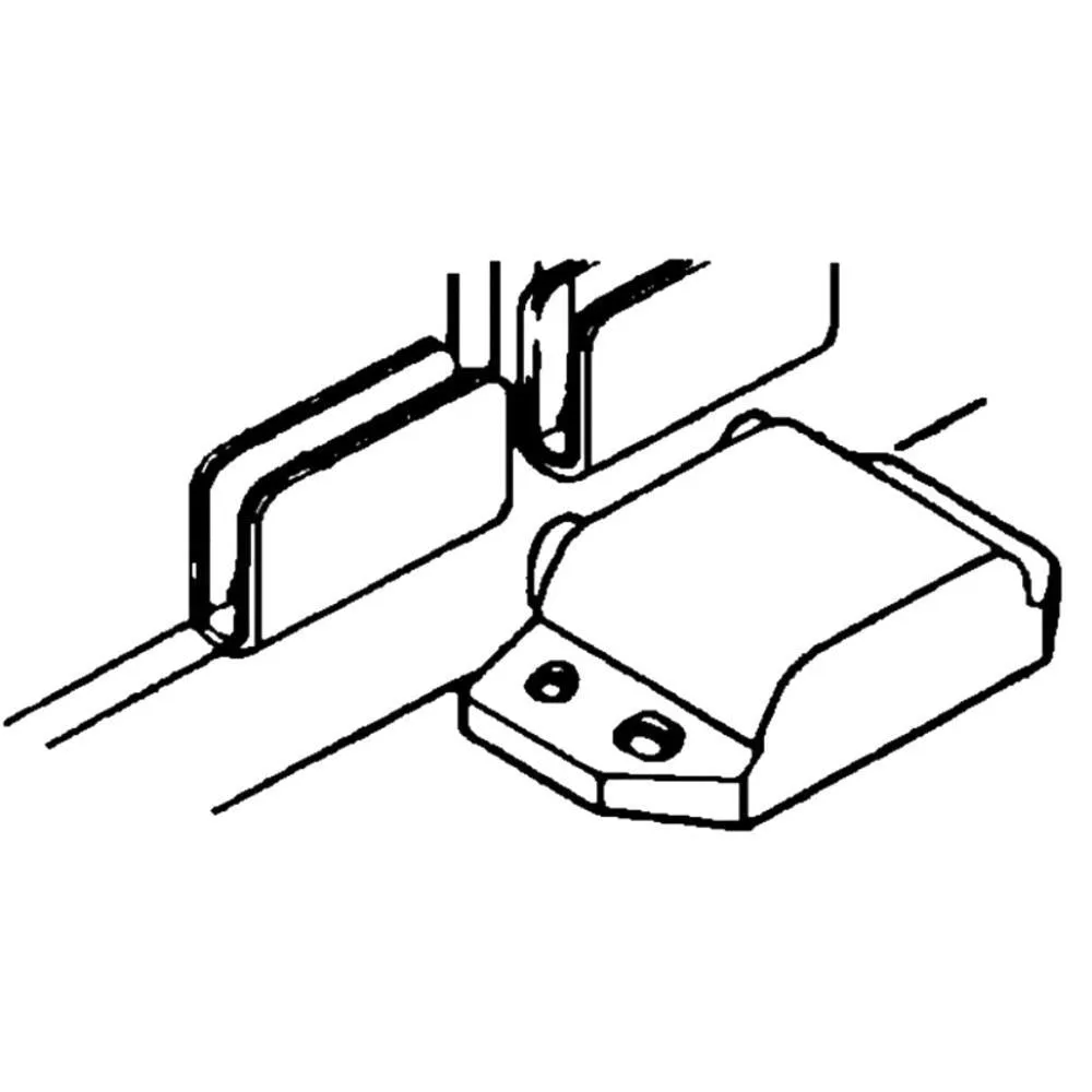 Double Magnetic Latch for Glass Doors