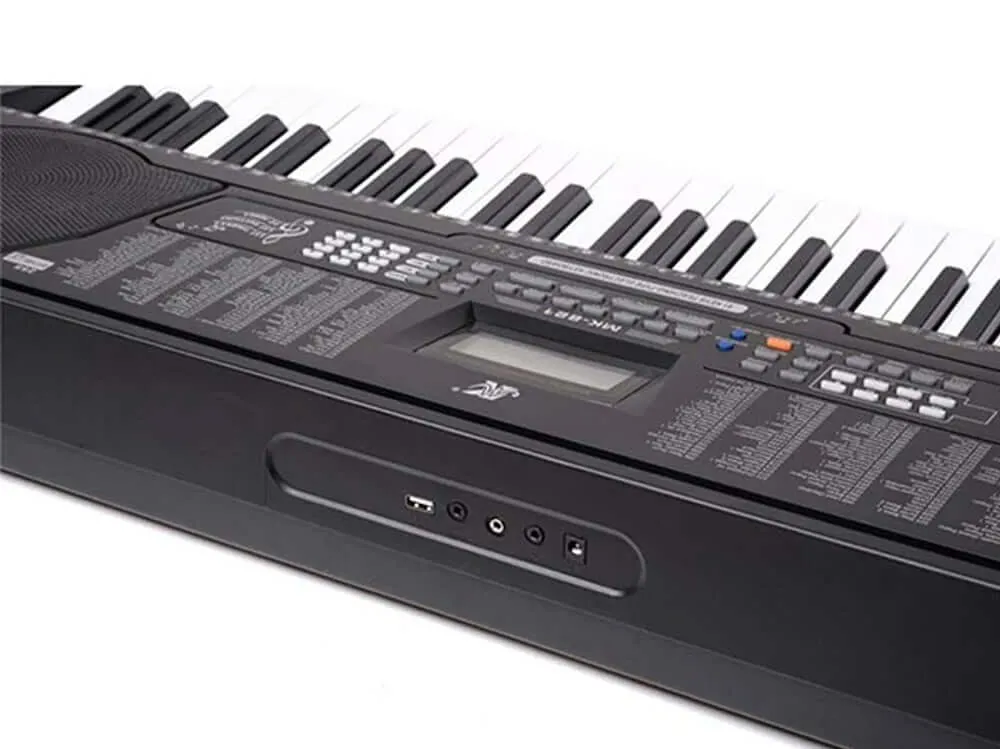 Electric Keyboard Piano 61-Key LCD Display With USB