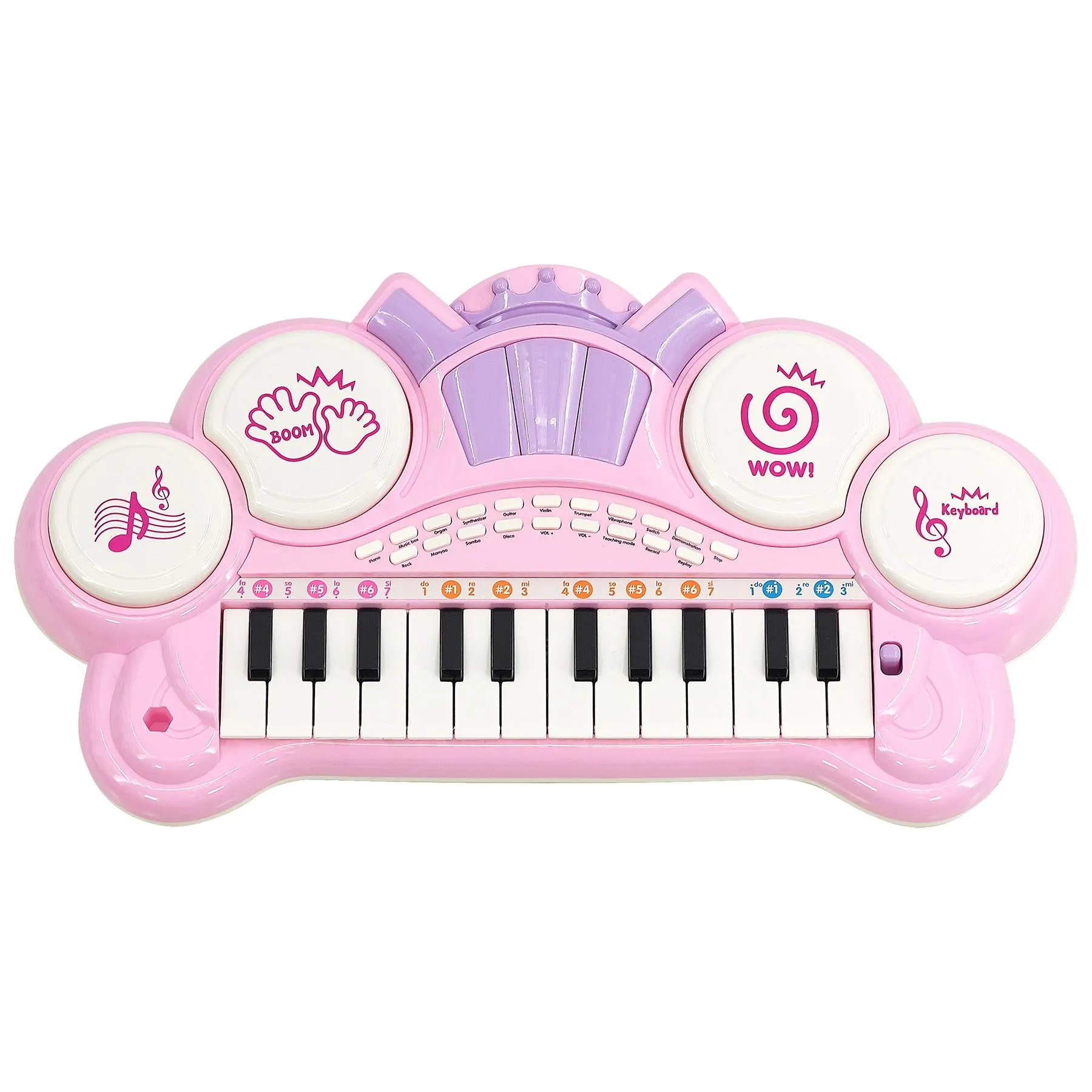 Electronic Keyboard Piano Playset with Lights