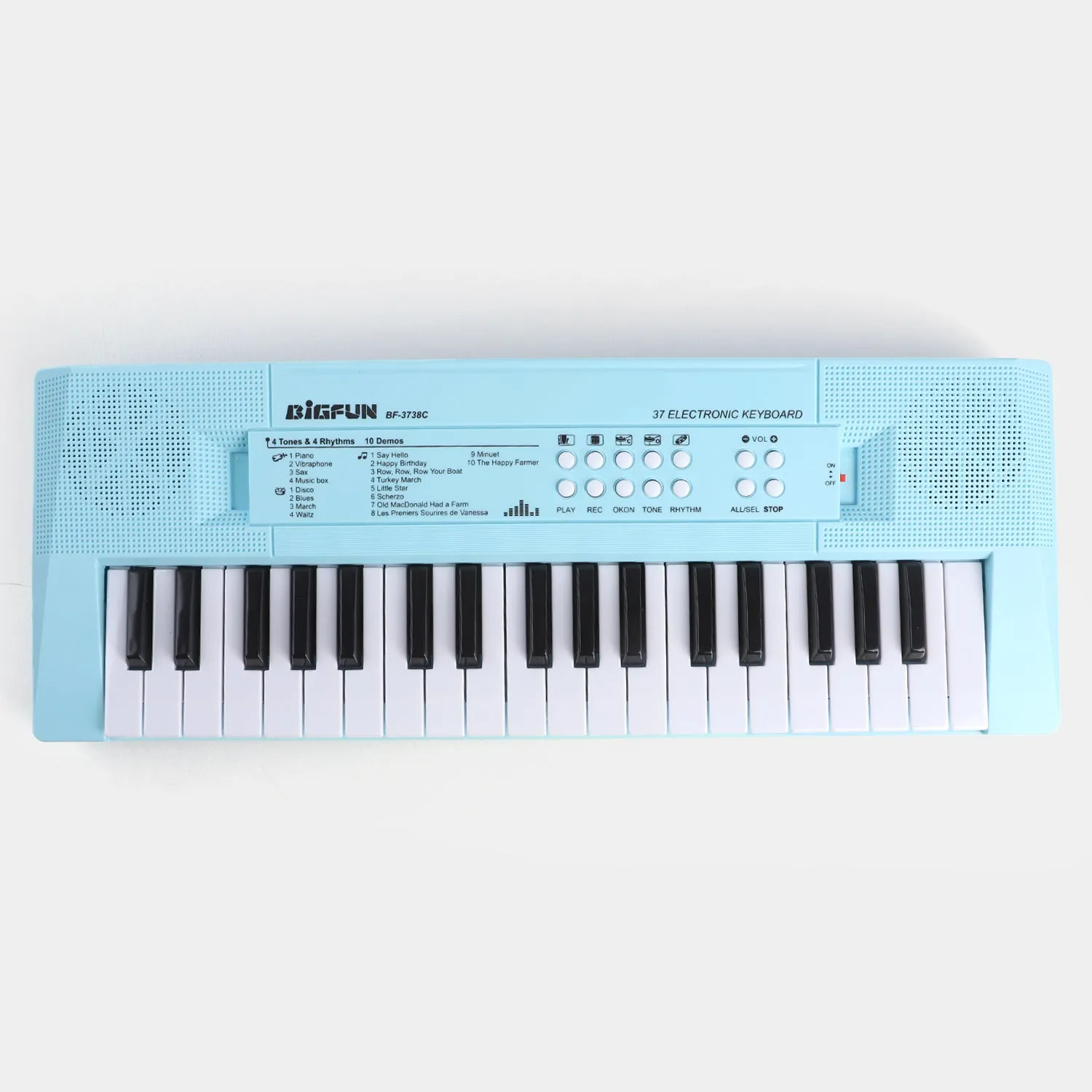 Electronic Music Keyboard Piano With Microphone 37Keys