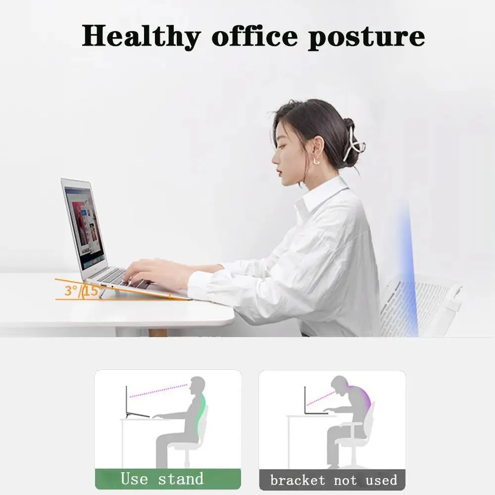 Elevate Laptop Stand: Ergonomic Posture & Universal Compatibility