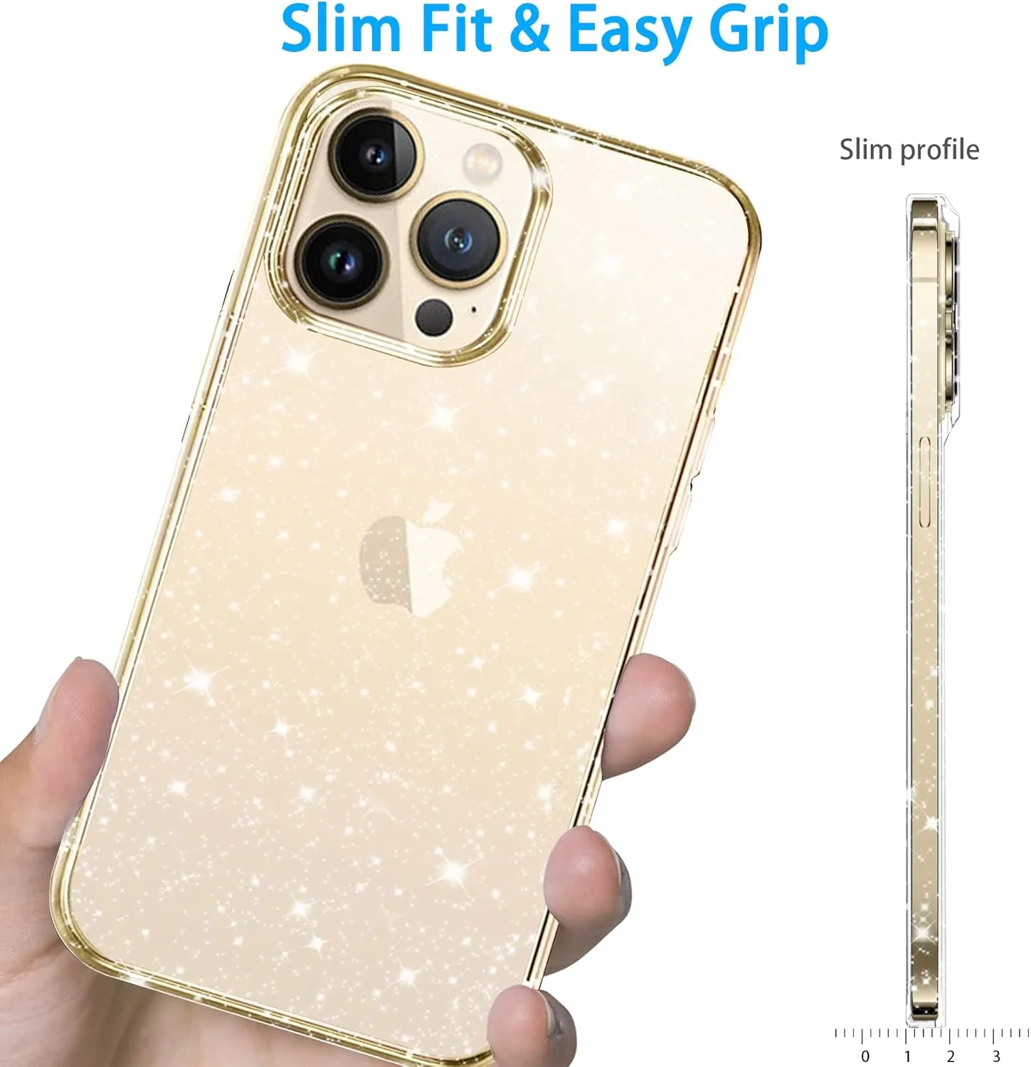 Entronix Apple iPhone 11 Pro Crystal Clear Case - Glitter