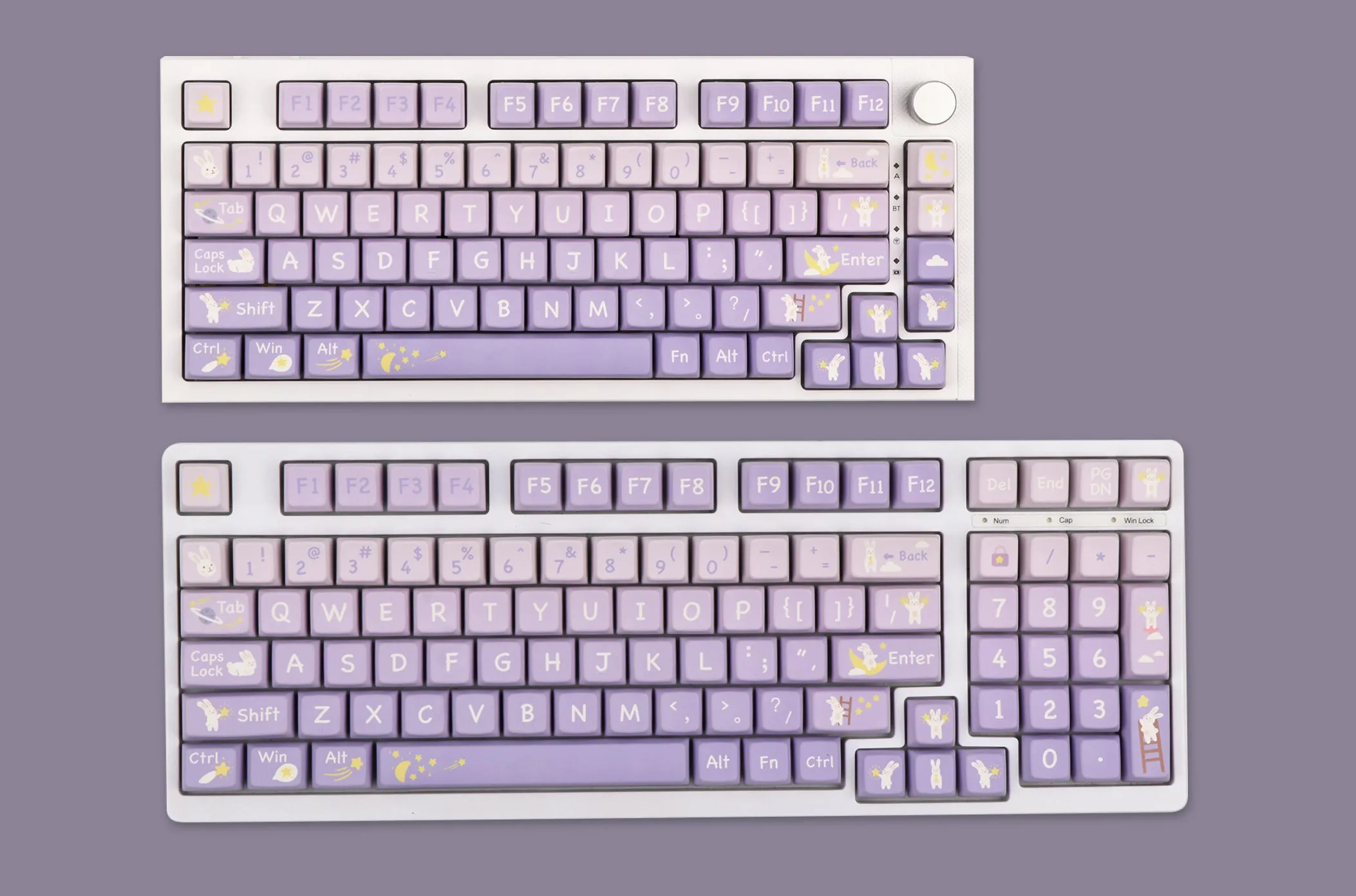 Epomaker Moonlit Bunny Keycaps Set