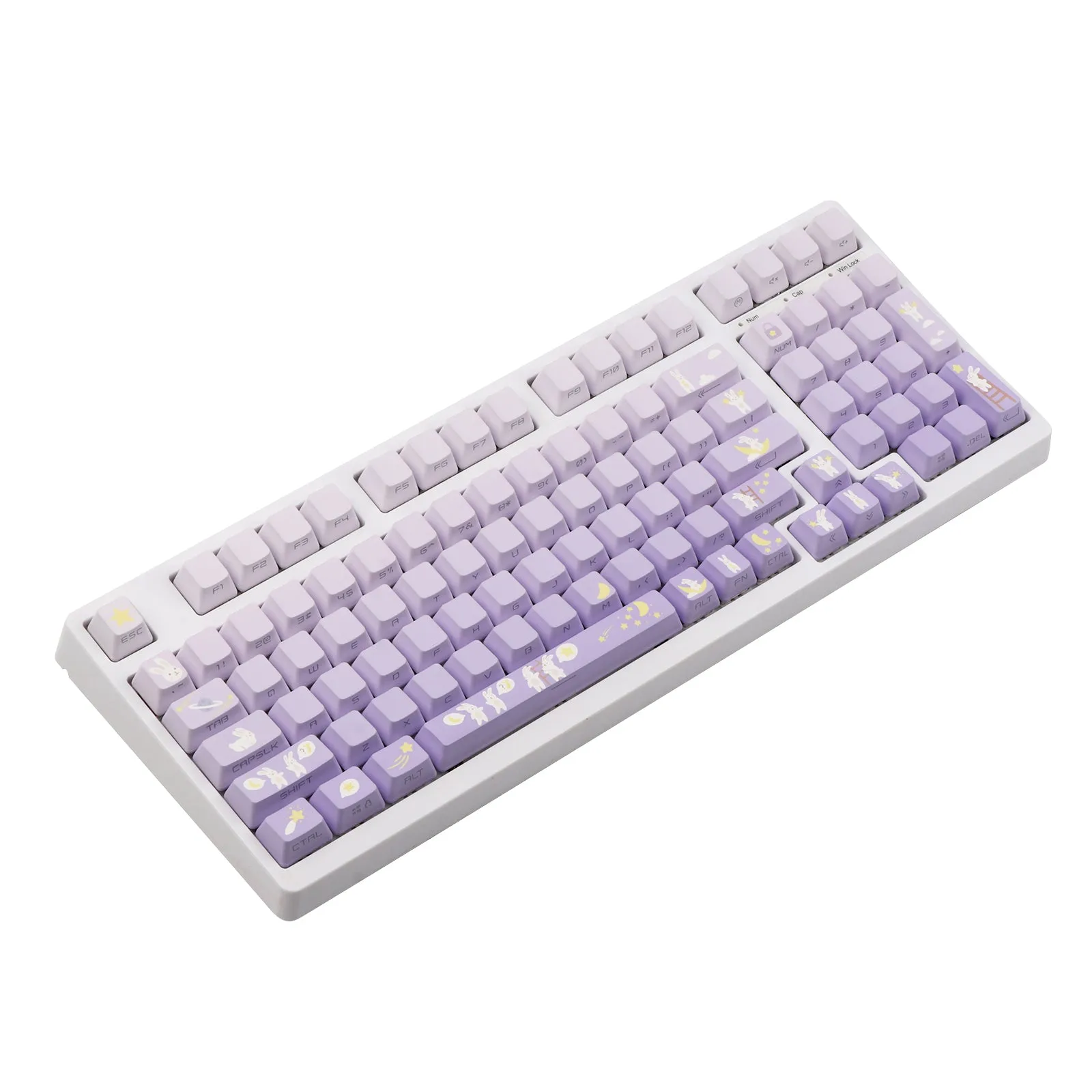 Epomaker Moonlit Bunny Keycaps Set