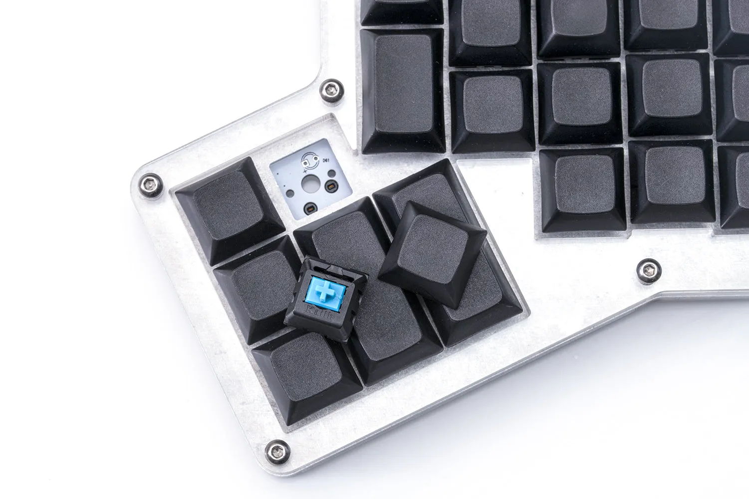 ErgoDox 76 "Hot Dox" Mechanical Keyboard Kit and ErgoDox Keycaps