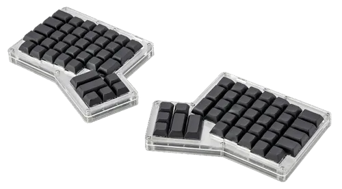 ErgoDox 76 "Hot Dox" Mechanical Keyboard Kit and ErgoDox Keycaps