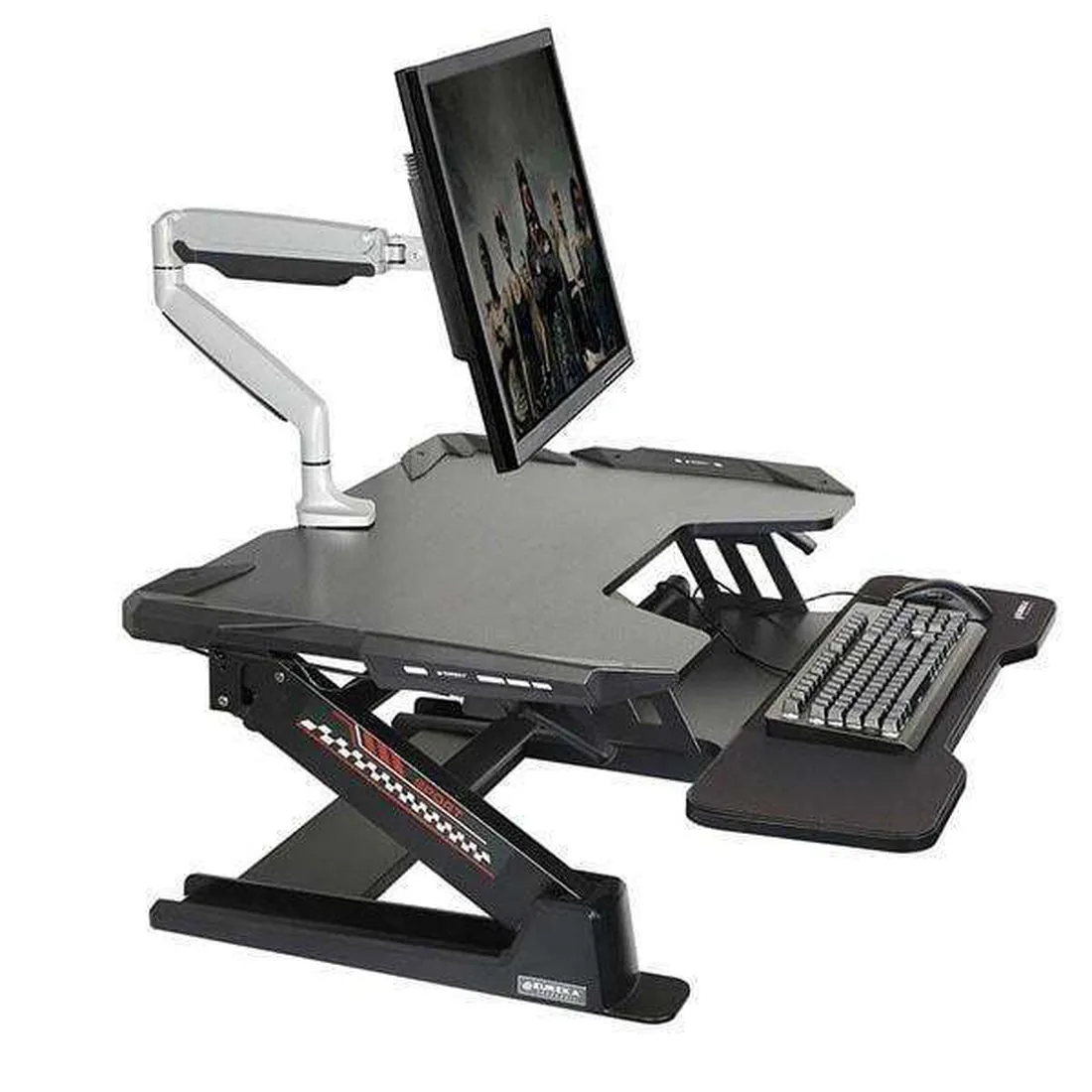 Eureka Ergonomic ERK-36CG 36" Gaming Sit-Stand Desk Converter