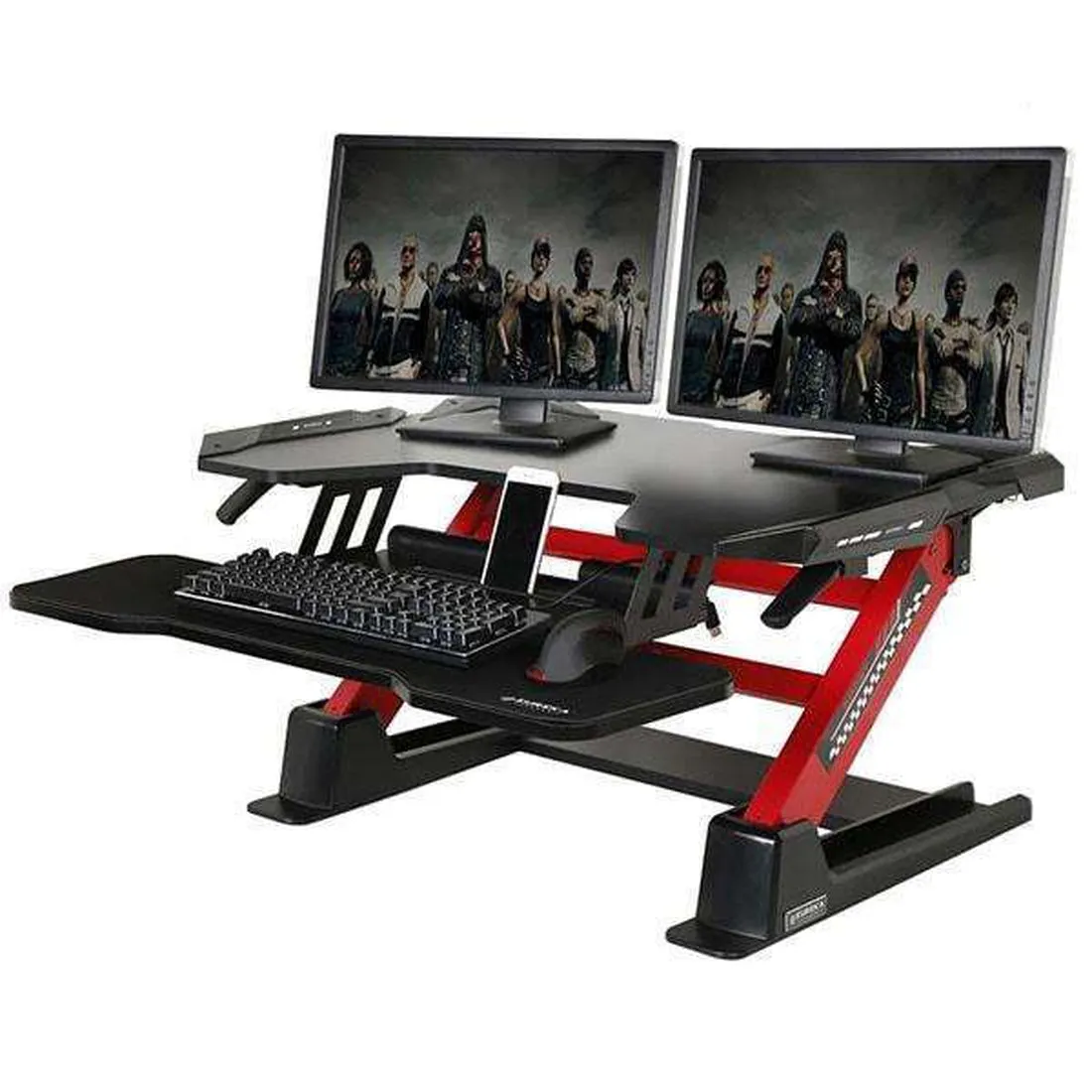 Eureka Ergonomic ERK-36CG 36" Gaming Sit-Stand Desk Converter