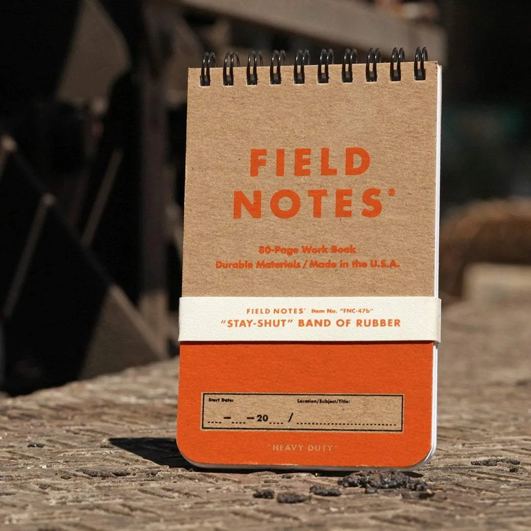 Field Notes Work Book