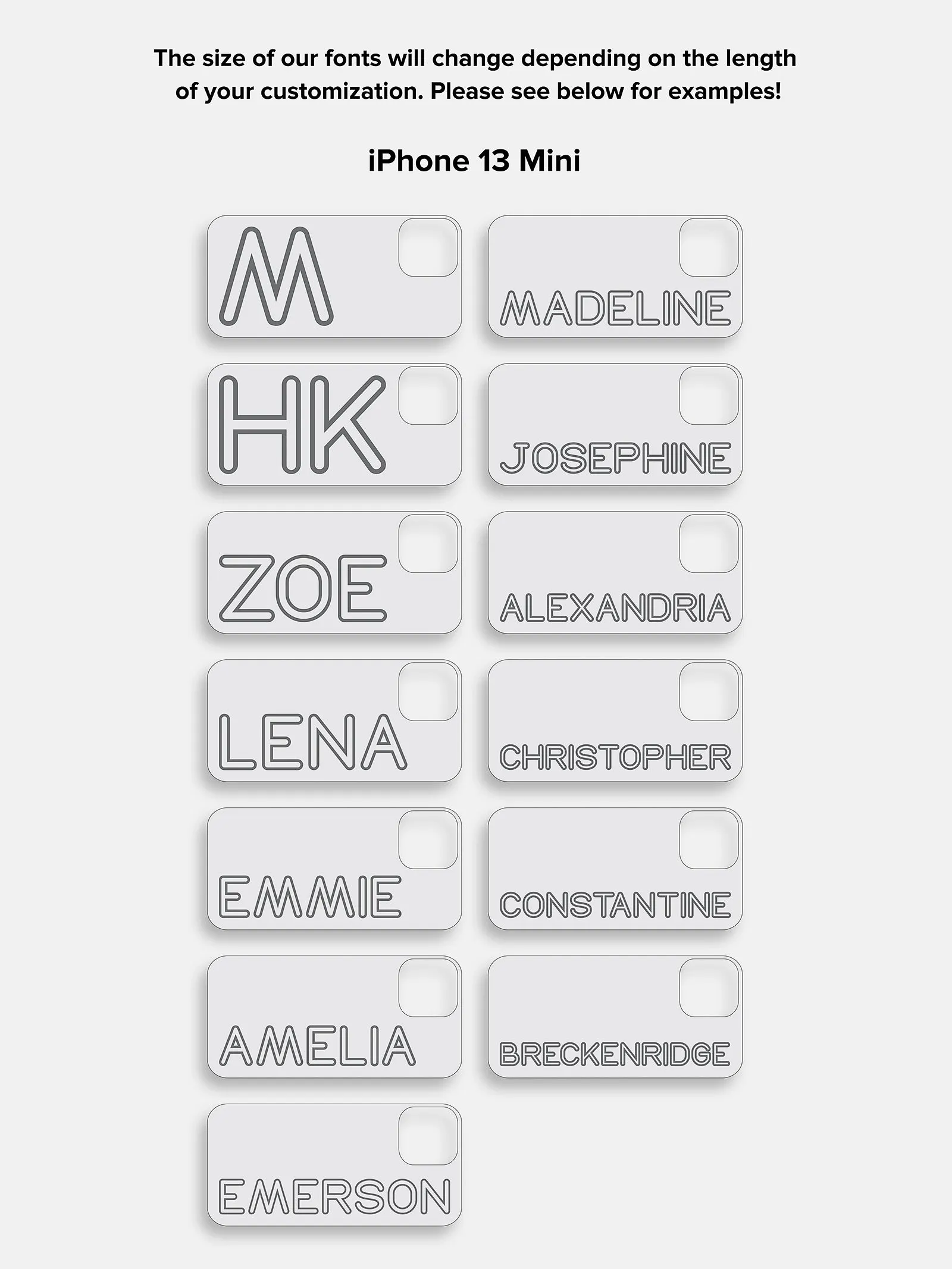 Fine Line Custom iPhone Case - Blush/Pink