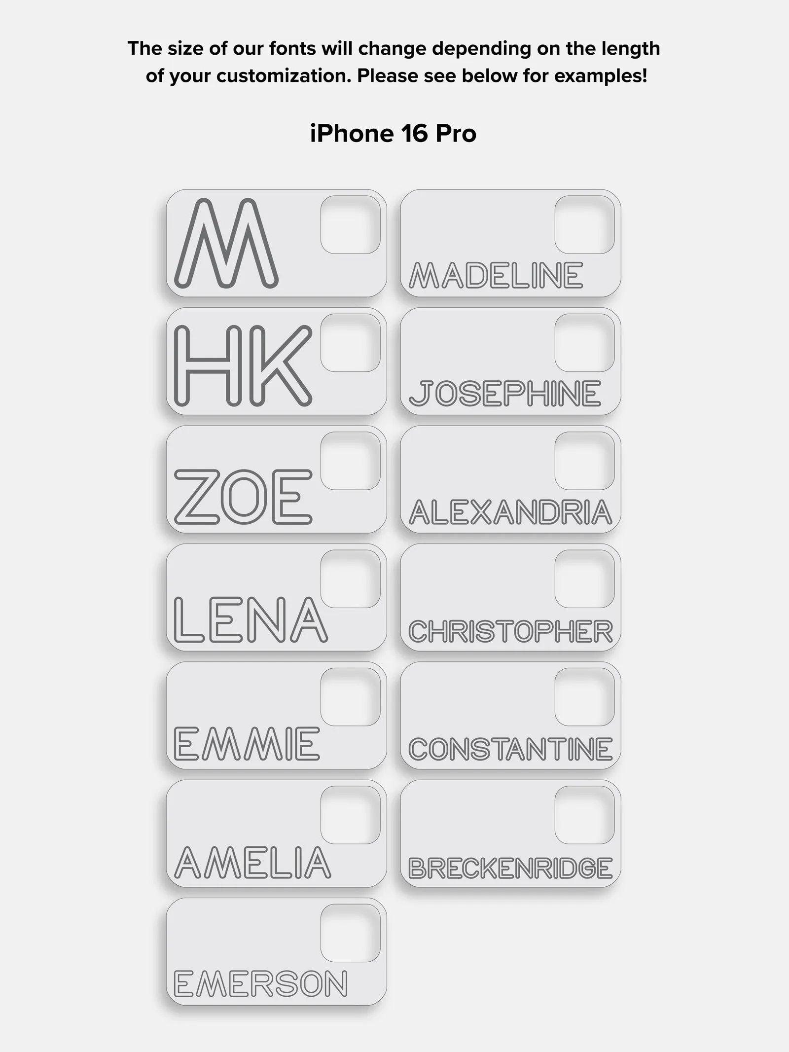 Fine Line Custom iPhone Case - Blush/Pink